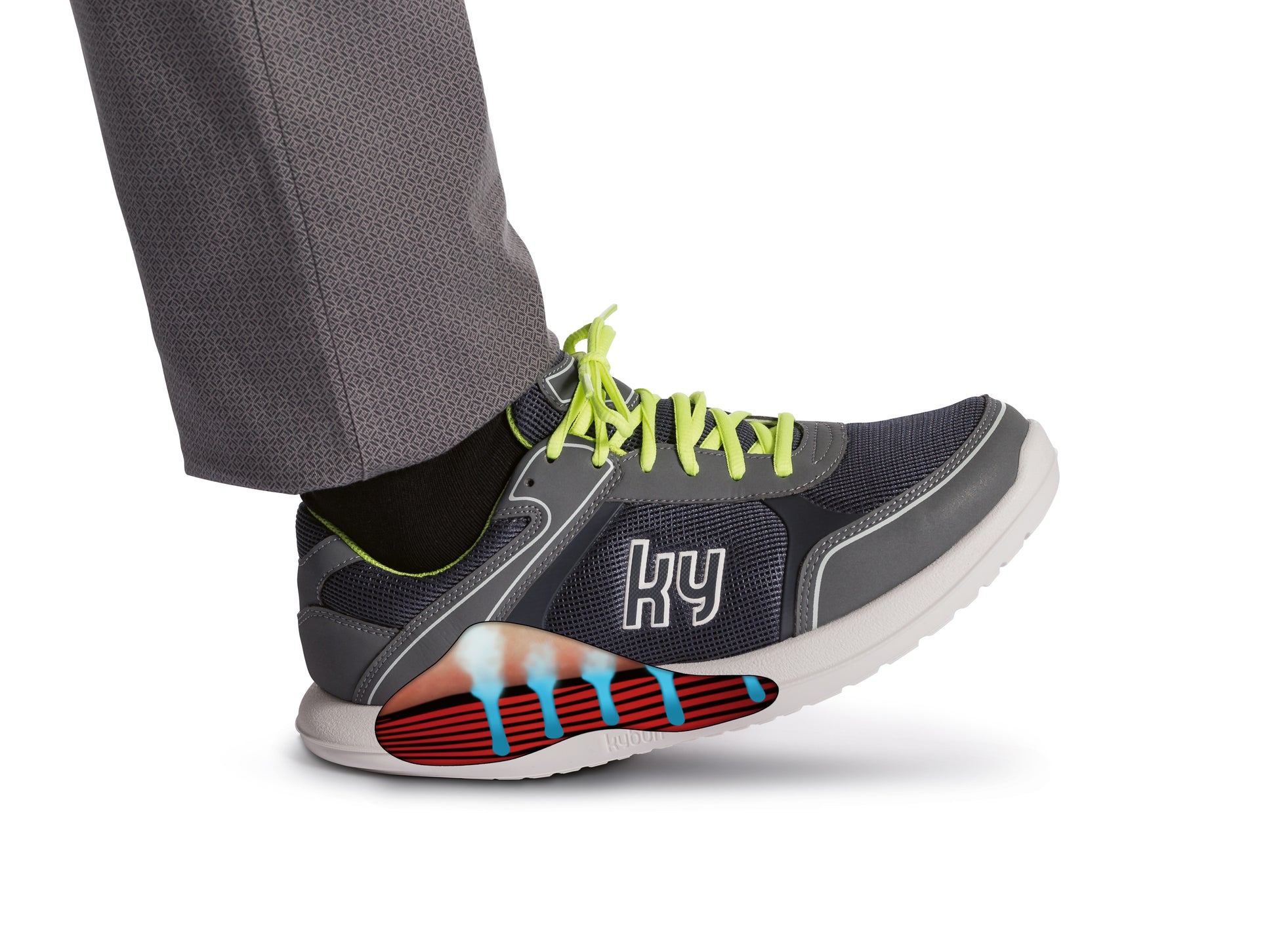 Magglingen Grey, kybun, kybun Schuhe, kybun Schuhe kaufen, kybun Schuh, kybun Schuhe testen, kybun Schuhe Damen, kybun Schuhe Herren, Schuhe kybun, Schuhe von kybun, kibon Schuhe, kybun Shop, VITA REGIA, https://vita-regia.eu